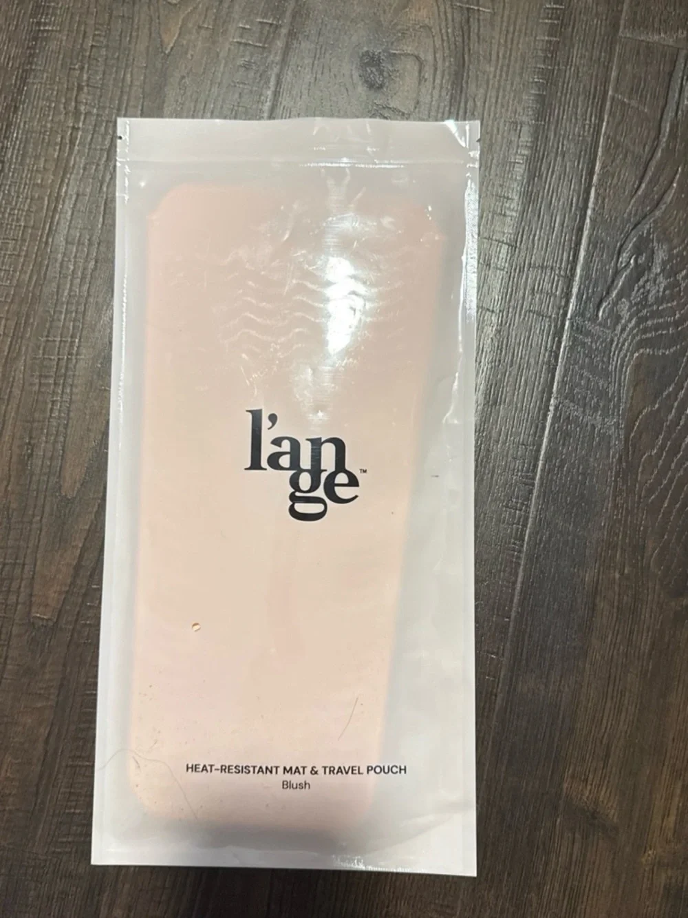 Lange Blush Heat-Resistant Travel Pouch & Mat